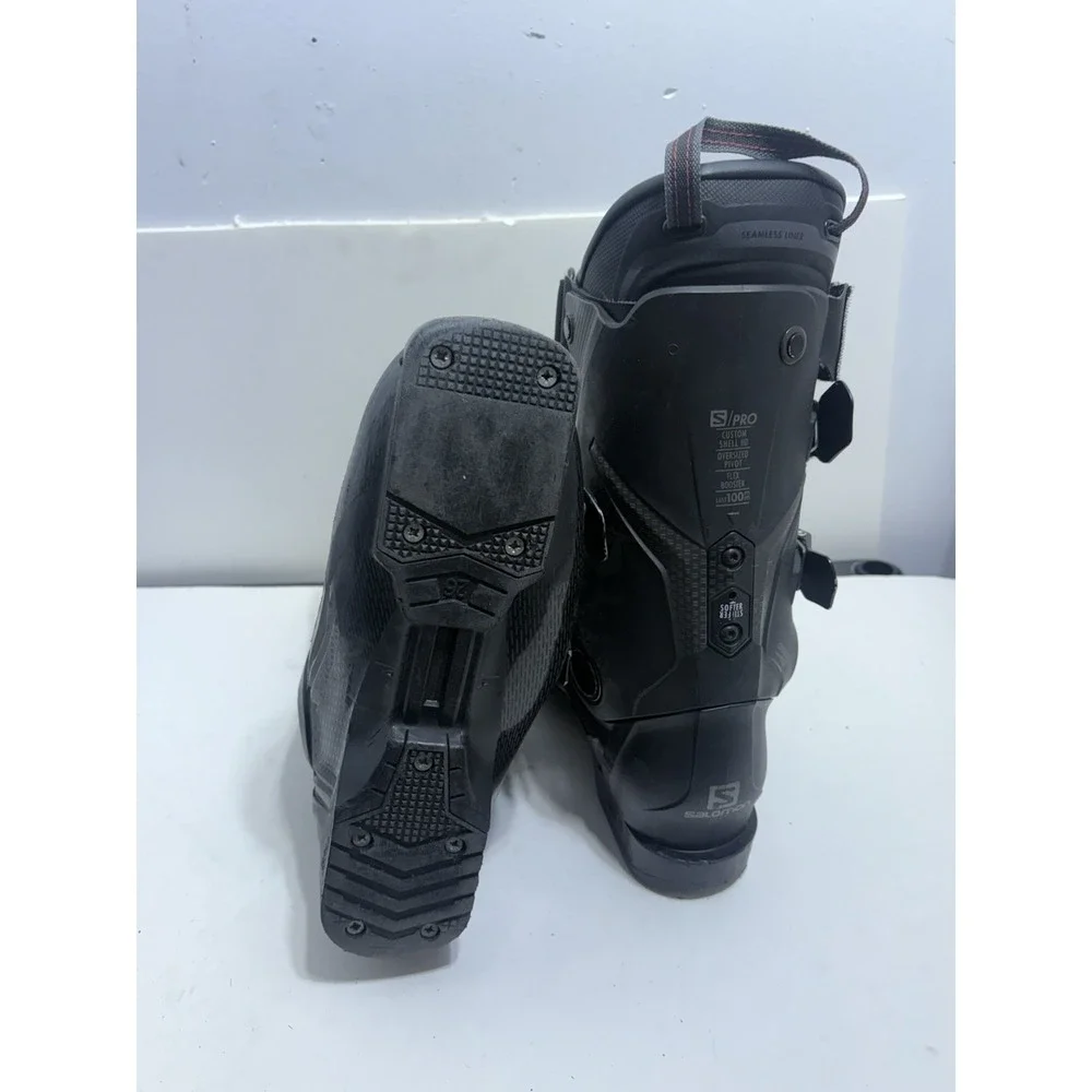 Salomon S/PRO HV 120 Ski Boots Size 26 GripWalk 100 mm Custom Shell Over Pivot